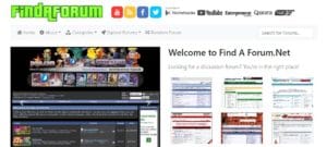 Find a Forum