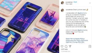 Phone Case Collaboration Instagram Post